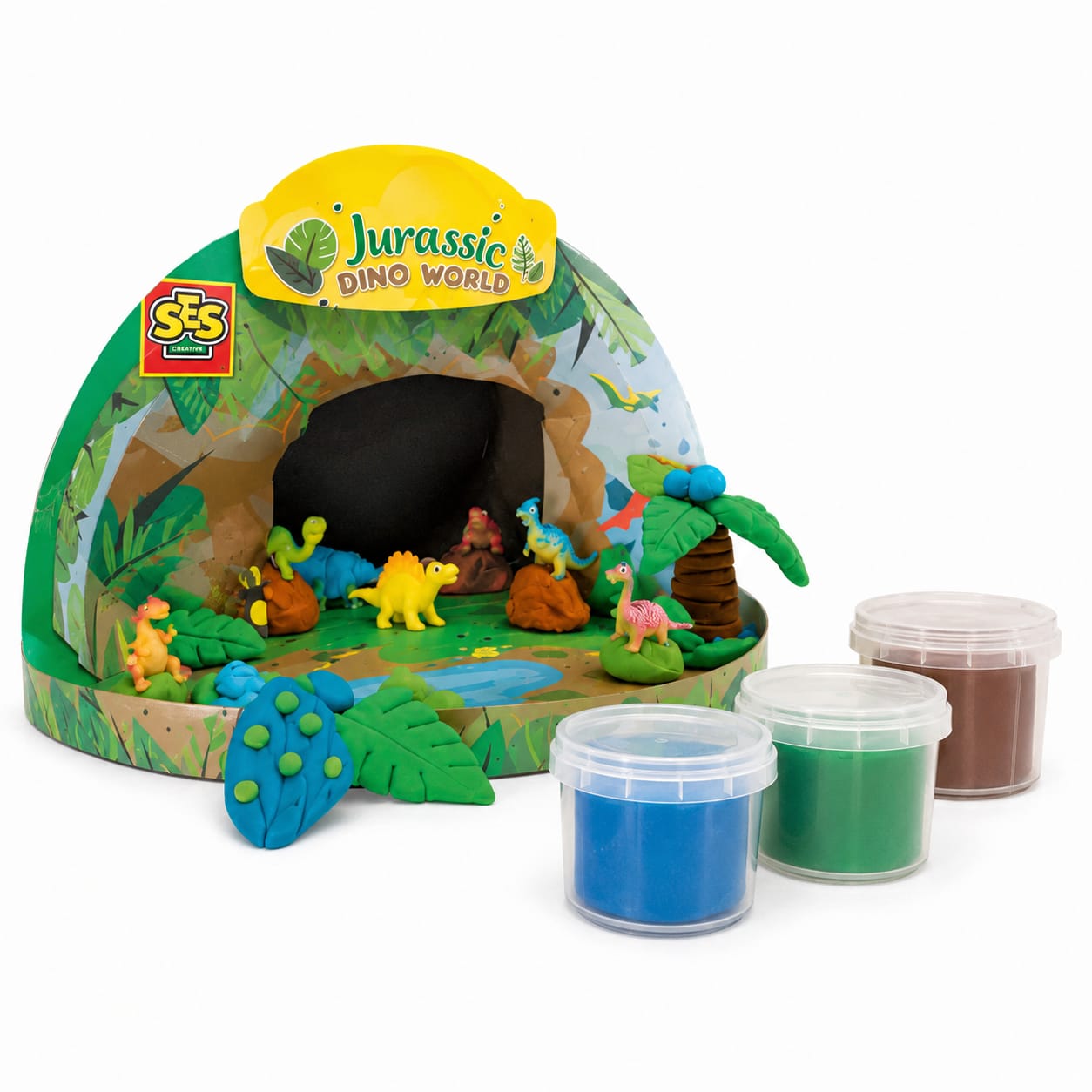 DINOSAUR CLAY SET